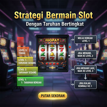 Strategi Bermain Slot dengan Taruhan Bertingkat