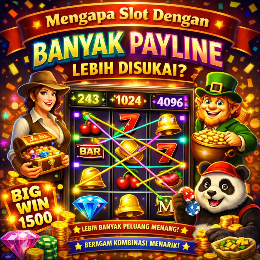 Mengapa Slot Dengan Banyak Payline Lebih Disukai?